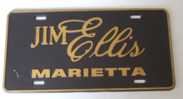JIM ELLIS MAZDA  MARIETTA, GEORGIA DEALERSHIP LICENSE PLATE   HARD PLASTIC - $13.50