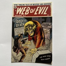 Vintage Pre-Code Horror Comics Postcards Set of 15 4x6 Web Of Evil #6 EC Comics - £7.58 GBP