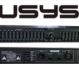 Dual 15-Band Professional Stereo Graphic Equalizer From Musysic, Model, ... - $162.93