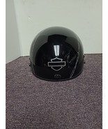 Harley Davidson Barbed Wire Small Motorcycle Half Helmet Skull  DOT  55-... - $50.65 CAD