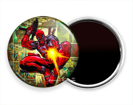 Deadpool Superhero Classic Comics Book Hd Fridge Refrigerator Magnet Note Holder - £11.00 GBP+