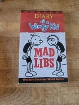 Diary of a Wimpy Kid Mad Libs World&#39;s Greatest Word Game ASIN 0843183535 - £2.39 GBP