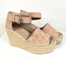 Marc Fisher Womens Sandals Espadrille Wedge Platform Suede Ankle Strap B... - $33.75