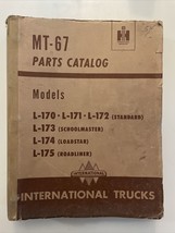 International Parts Catalog MT-67 L 170 171 172 173 174 175 IH 1954 Manual Book - £15.14 GBP