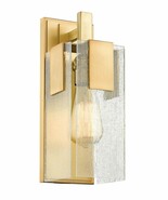 Z-Lite Gantt 3002-1S-VBRS 1-Light 4-3/4&quot; Wide Bathroom Sconce - Vintage ... - $233.21 CAD