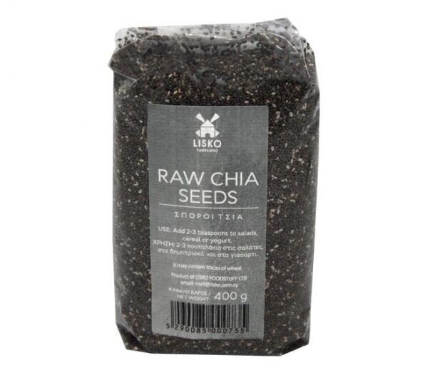 Raw Chia Seeds Raw and Natural Chia- Omega 3 & Fiber Weight Loss 400gr -14.10oz - $27.98