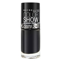 Maybelline Color Show Shredded Nail Lacquer - Carbon Frost - 0.23 oz - £3.16 GBP