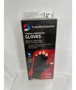 ORTHO ZONE Thermoskin Premium Black Arthritis Gloves PAIR Compression X ... - $24.99