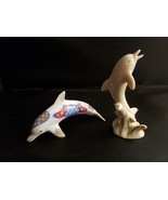 Lenox Dolphins Miniature Porcelain One Diving One Jumping - $23.38