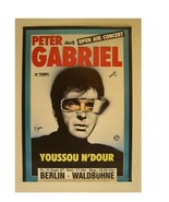 Peter Gabriel Poster Germany Concert Genesis - $4,975.51 MXN