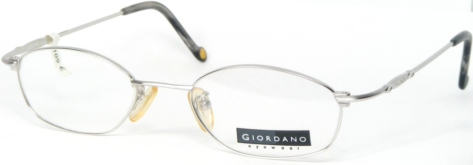 GIORDANO eyewear GA164 C22 SILVER EYEGLASSES GLASSES METAL FRAME 47-19-1... - $50.94