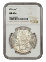 1884-CC $1 Ngc MS65+ - £619.28 GBP