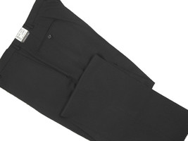 NEW $250 Hickey Freeman Black Pants! 40  Sterling Collection Heavier  Fl... - $169.99