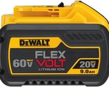 Battery: Dewalt Flexvolt 20V/60V Max*, 9 Point 0 Ah (Dcb609). - £143.72 GBP