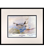 Enola Gay Lithograph signed by Tibbets-Van Kirk-Ferebee Museum Framed - $1,484.01