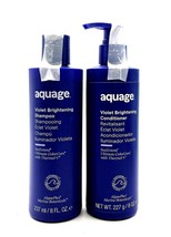 Aquage Violet Brightening Shampoo & Conditioner 8 oz Duo - $47.95