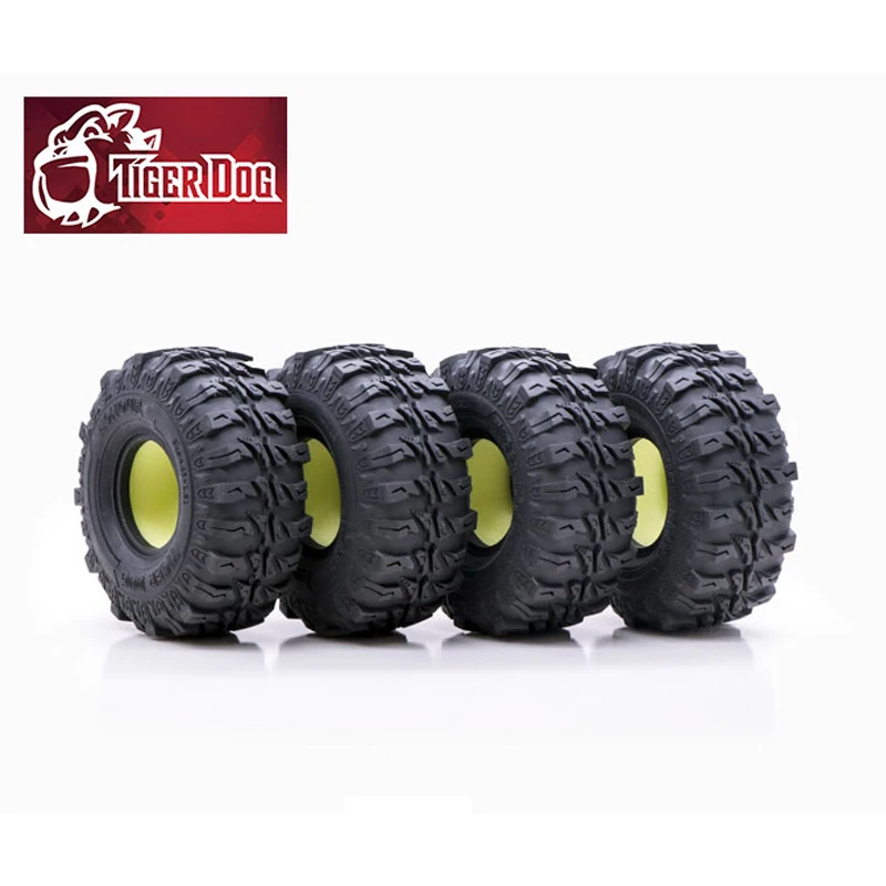 TigerDog 1.9 inch ultra soft simulation climbing tire suitable for 1:10 RC - £49.95 GBP
