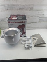 KitchenAid Ice Cream Maker Attachment for Stand Mixer Open Box KICA0WH - £46.38 GBP
