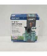 Orbit 1&quot; &amp; 3/4&quot;  Anti-Siphon Automatic Sprinkler Valve 57604 New - $364.26 MXN