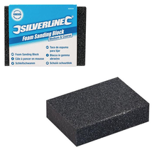 Foam Sanding Block Medium &amp; Coarse Grit Sandpaper Flexible Sponge Pad Ca... - $7.83