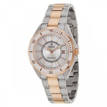 NEW* Bulova 98M113 Ladies Watch Two Tone Stainless Steel  MSRP $450 - £150.65 GBP