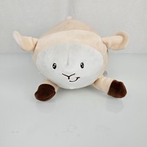 Animal Adventure 2023 Stuffed Plush Sheep Lamb Cream White Squishy Pillow Soft - £27.08 GBP