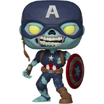 What If Zombie Captain America US Exclusive 10&quot; Pop! Vinyl - £74.53 GBP