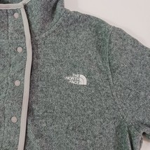 The North Face 84QIDYY Womens 1/2 Button Fleece Pullover Sweatshirt Jacket Small image 8