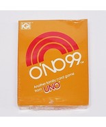 SEALED NEW OLD STOCK Vintage UNO O&#39;NO 99 Card Game 1980 Deck Of Cards &amp; ... - $21.35 CAD