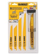DeWALT DW4899 Steel Assorted Reciprocating Blade Kit with Case, 16-Pack - £29.25 GBP