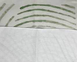 Abstract Boho Green Sunrise Sunset Mountain Dish Towels Dishcloth Set of 4 image 9