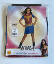 Wonder Woman Girls Size Medium 8-10 Halloween Costume - NEW! - £12.14 GBP