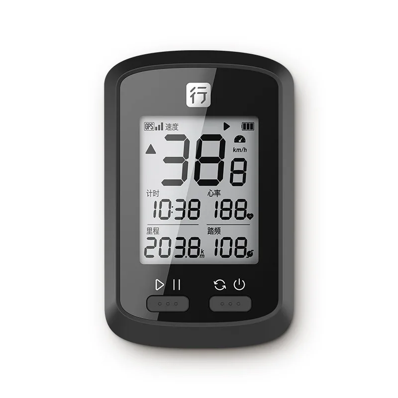 New Bicycle Code Meter Mountain Highway Bicycle GPS Riding Wireless Mileage Code - £108.20 GBP