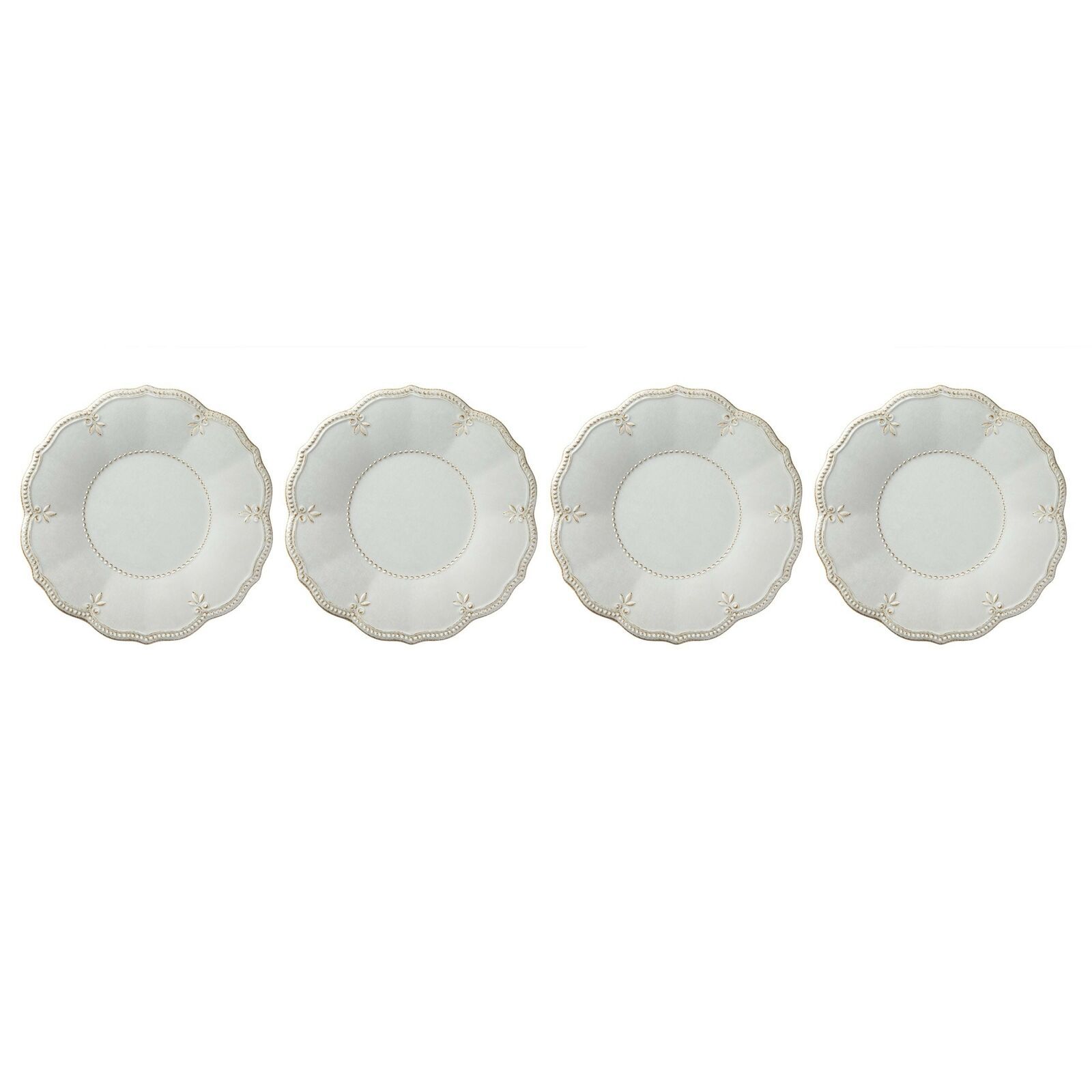Lenox French Perle Melamine Gray Dinner Plates, (Set of 4) - $37.47