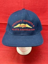 Aircraft Owners &amp; Pilots Association AOPA Snapback Hat Adjustable Wool B... - £16.32 GBP