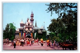 Disneyland Sleeping Beauty Castle 1-308 Anaheim CA UNP Chrome Postcard U14 - £3.46 GBP