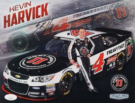 Kevin Harvick Signed 8x10 NASCAR Jimmy John&#39;s Photo JSA - $67.89