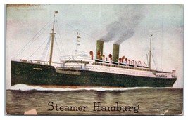 Steamer Hamburg American Line Postcard Boat - £37.30 GBP