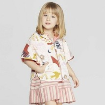 Genuine Kids from OshKosh Toddler Girls&#39; Reversible Poncho Sweater - Pink - £15.72 GBP