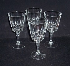 4 CHANTELLE/LADY Victoria Crystal D´Arques 10 Oz WINE/WATER Bar Glasses~7 5/8 - £14.28 GBP