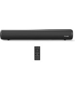 Sound Bar For Tv With Hdmi, Littoak Bluetooth Small Tv Soundbar, 16 Inch - £47.65 GBP