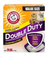 Arm &amp; Hammer Double Duty Clumping Cat Litter, 29 lbs. Box - £26.73 GBP