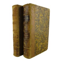 Lot of 2 Antique 1885 French, Le Decameron De Boccace, De J. Racine Thea... - $65.44