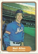 1982 Fleer Neil Allen 520 Mets - £0.78 GBP