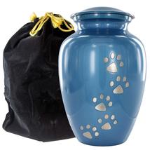 Pet Cremation Urn for Dogs &amp; Cats Ashes, Blue - £23.36 GBP+
