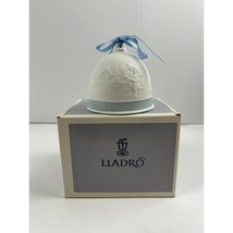 Lladró 1994 Porcelain Christmas Collector Bell Winter Scene with Box - $9.99