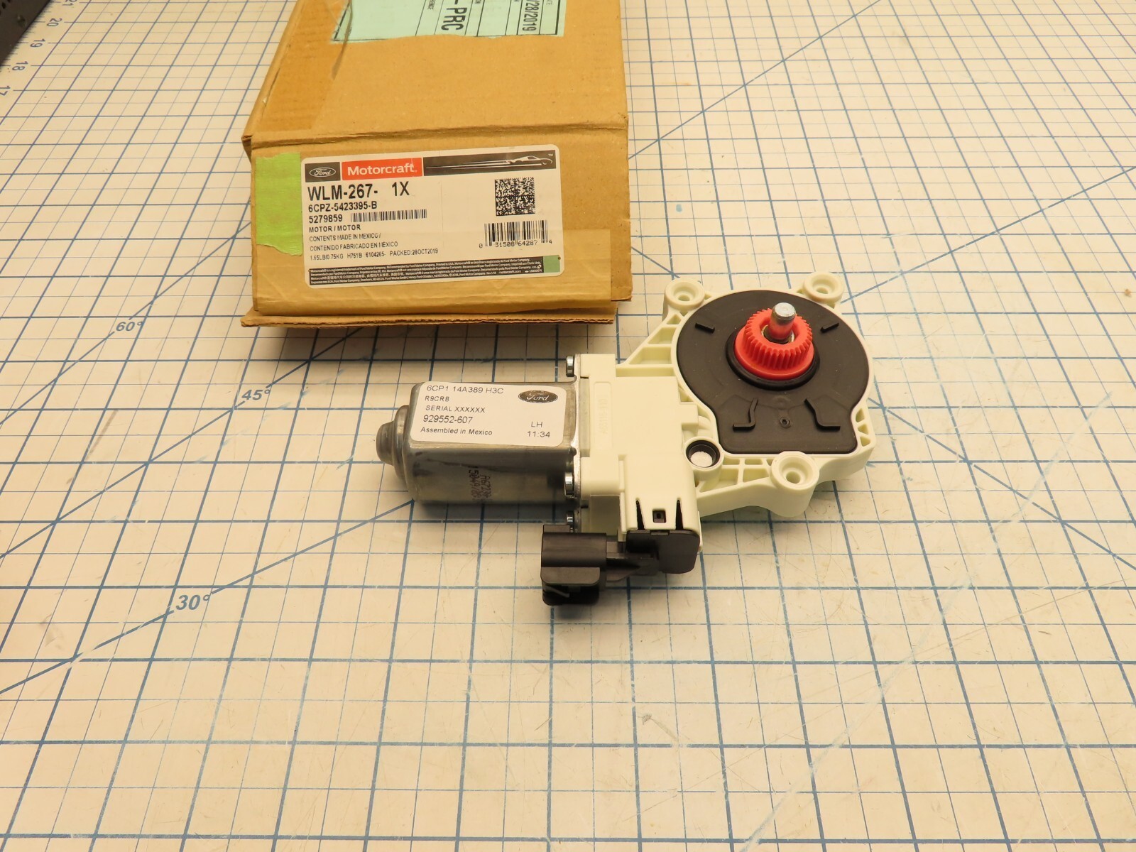 Ford 6CPZ-5423395-B Power window Lift Motor Drivers WLM-267 - $49.98