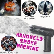 Fog Machine Handheld Smoke Machine Automotive for Party DJ Outdoor Indoor Gift - £33.95 GBP