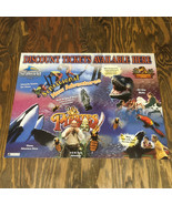 Vintage Sea World adventure park store discount ticket display small pos... - €21,10 EUR