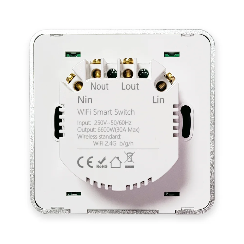 House Home Upgrade WiFi BAer Water Heater Switch 30A 6600W Tuya Smart Life App R - £61.49 GBP